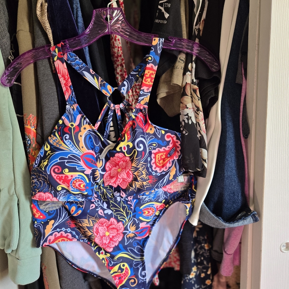 Floral One-Piece Swimsuit